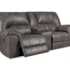 Stratolounger Stallion Reclining Console Loveseat