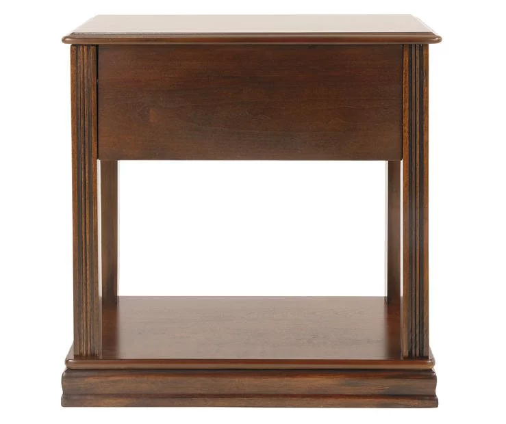 Breegin Brown End Table With Removable Tray - Image 13