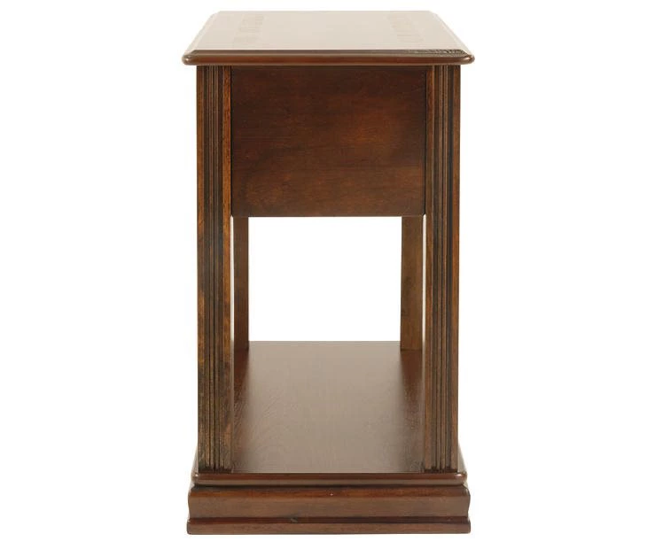 Breegin Brown End Table With Removable Tray - Image 3
