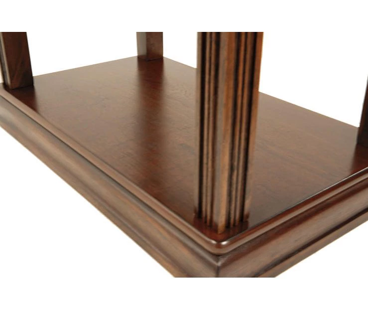 Breegin Brown End Table With Removable Tray - Image 7