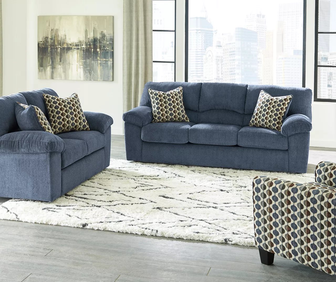 Signature Design By Ashley Pindall Loveseat - Image 5