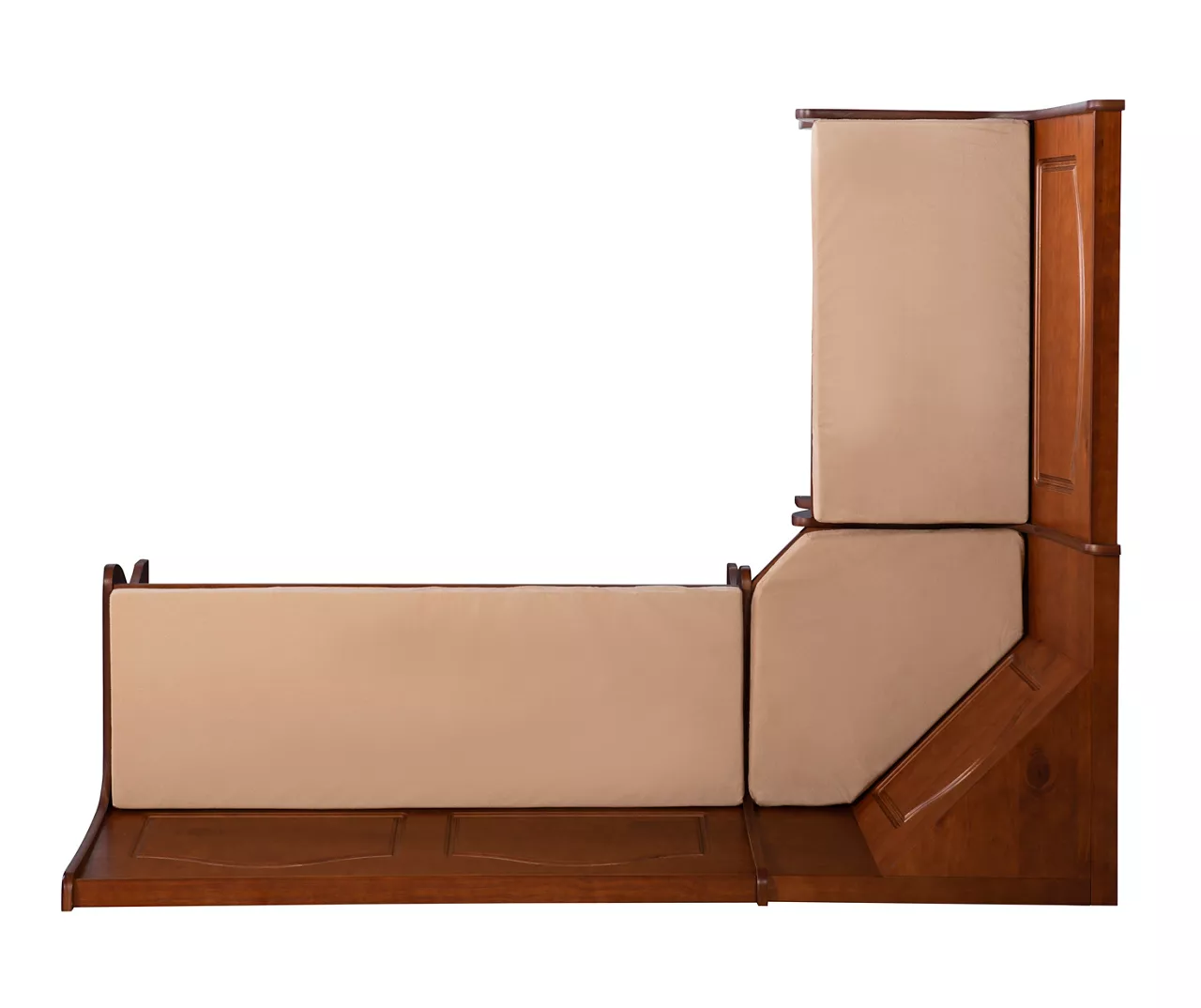 Beige Microfiber Cushion Set For Breakfast Nook - Image 10