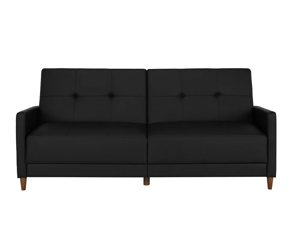 Ameriwood Avianna Faux Leather Coil Futon - Image 6