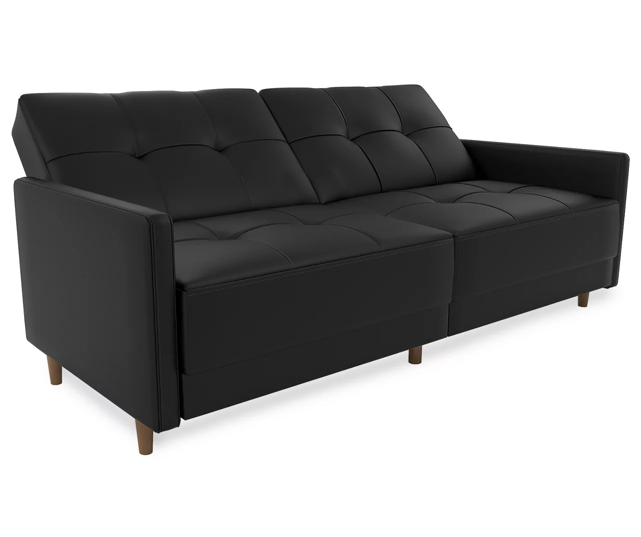 Ameriwood Avianna Faux Leather Coil Futon - Image 14
