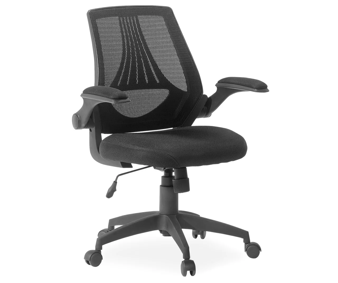 Black Mesh Office Chair - Image 2