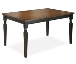 Owingsville Black & Brown Dining Table