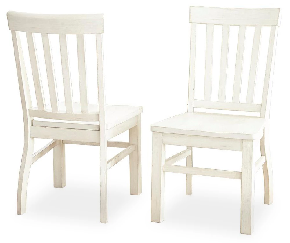 Cayla White Dining Chairs, 2-Pack - Image 2