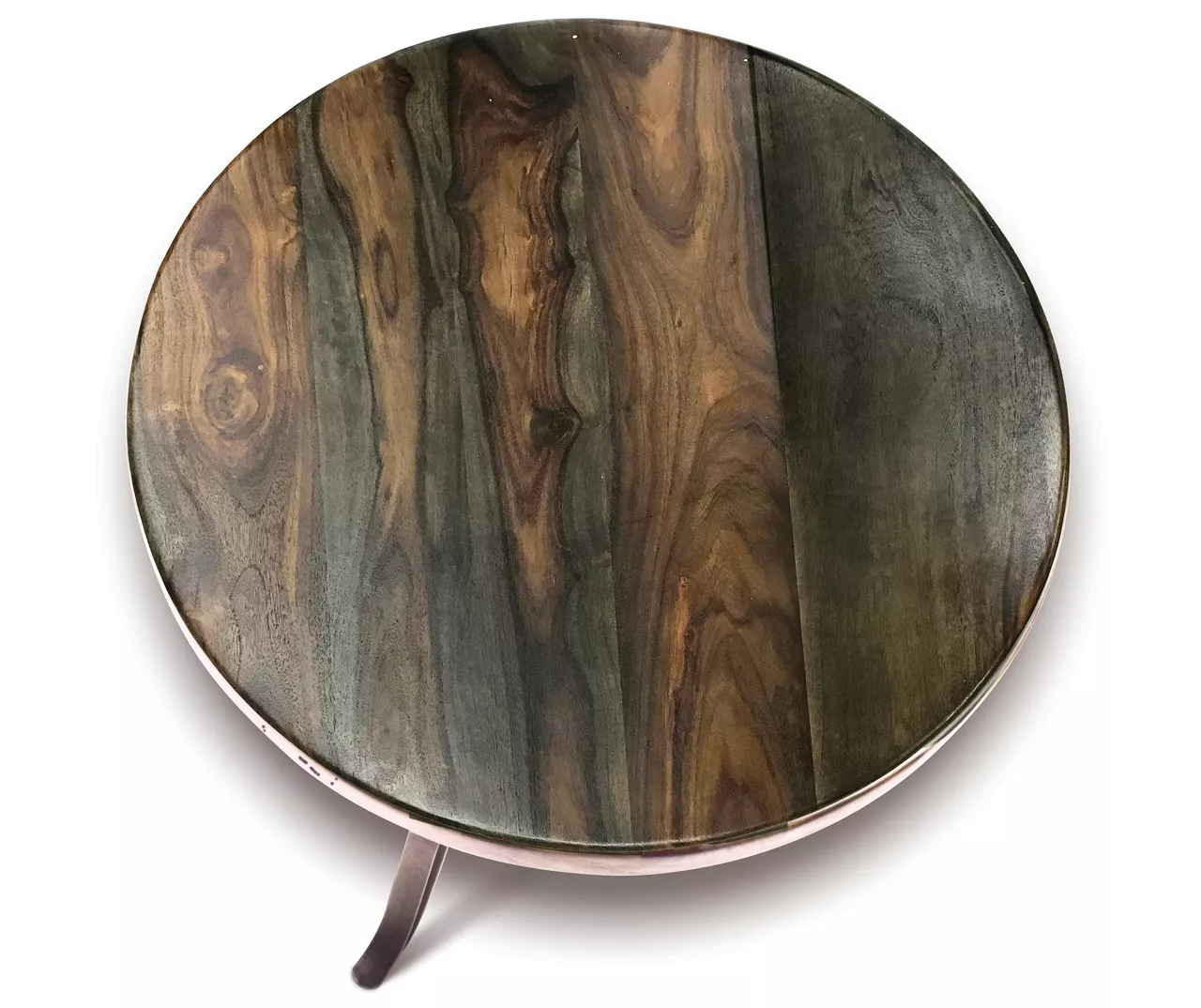 Sparrow Round Adjustable-Height Crank Table - Image 3