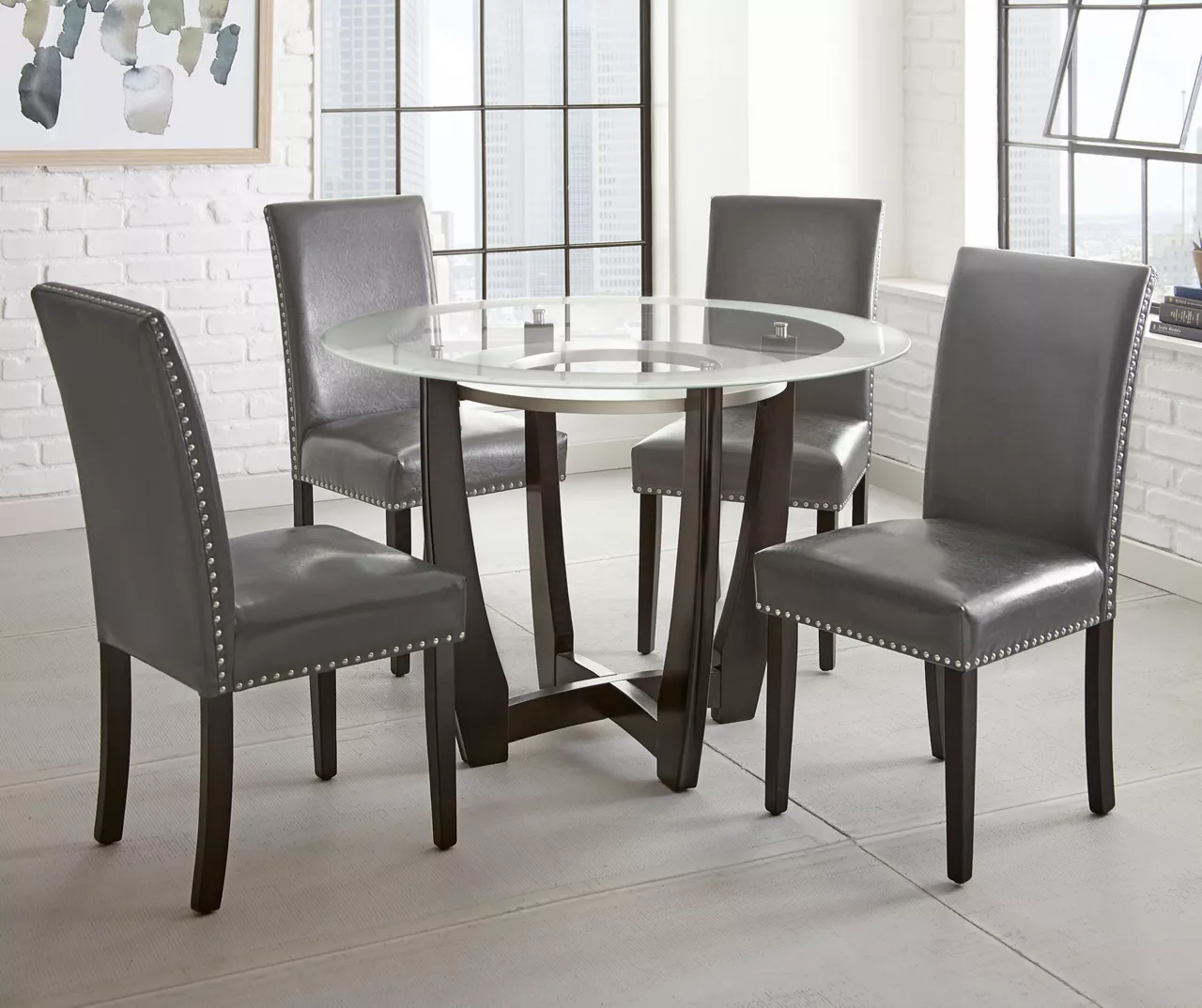 Verano Gray Dining Chairs, 2-Pack - Image 2