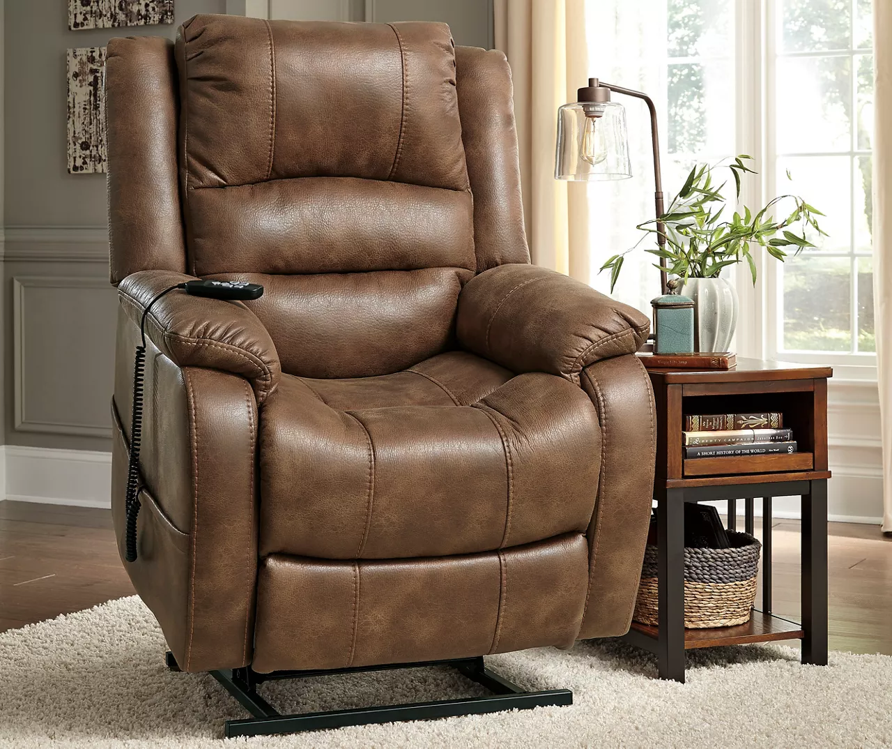 Signature Design By Ashley Yandel Power Lift Recliner - Image 11