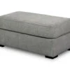 Naples Gray Ottoman