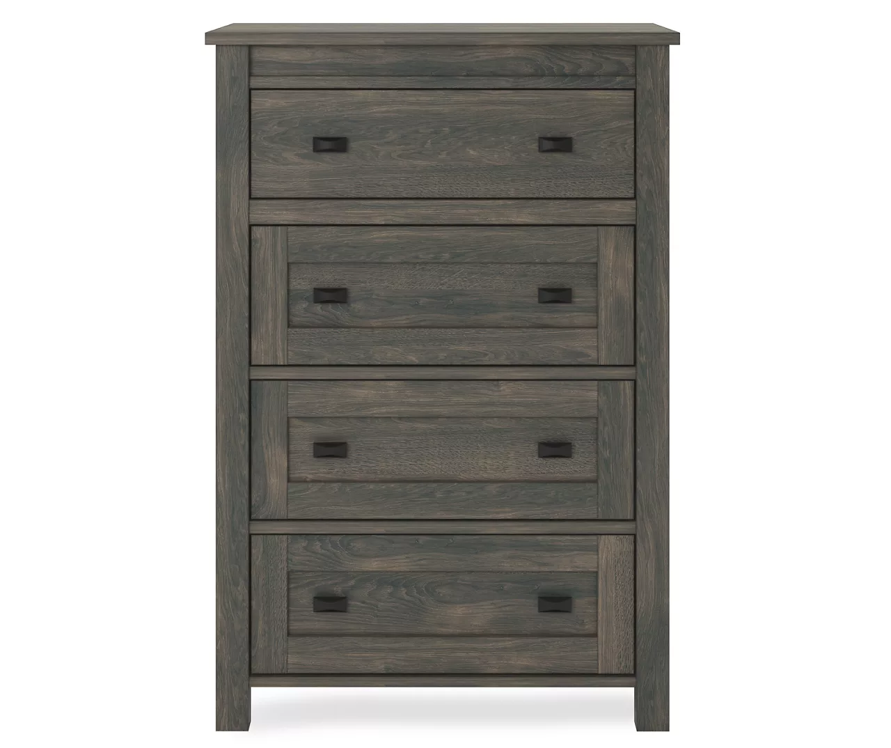 Century Lane Weathered Oak 4-Drawer Dresser - Image 3