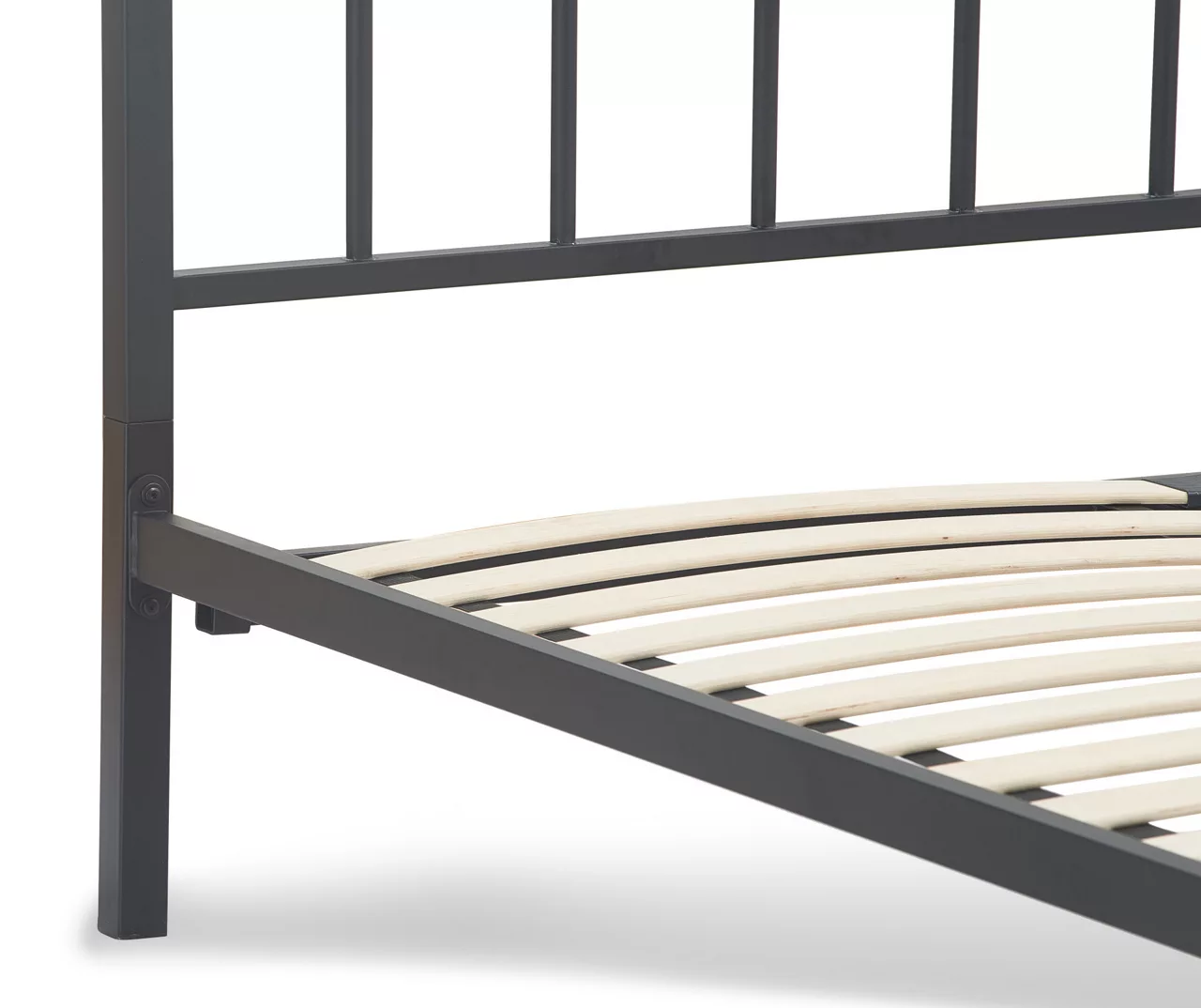 Black Evans King Platform Bed - Image 8