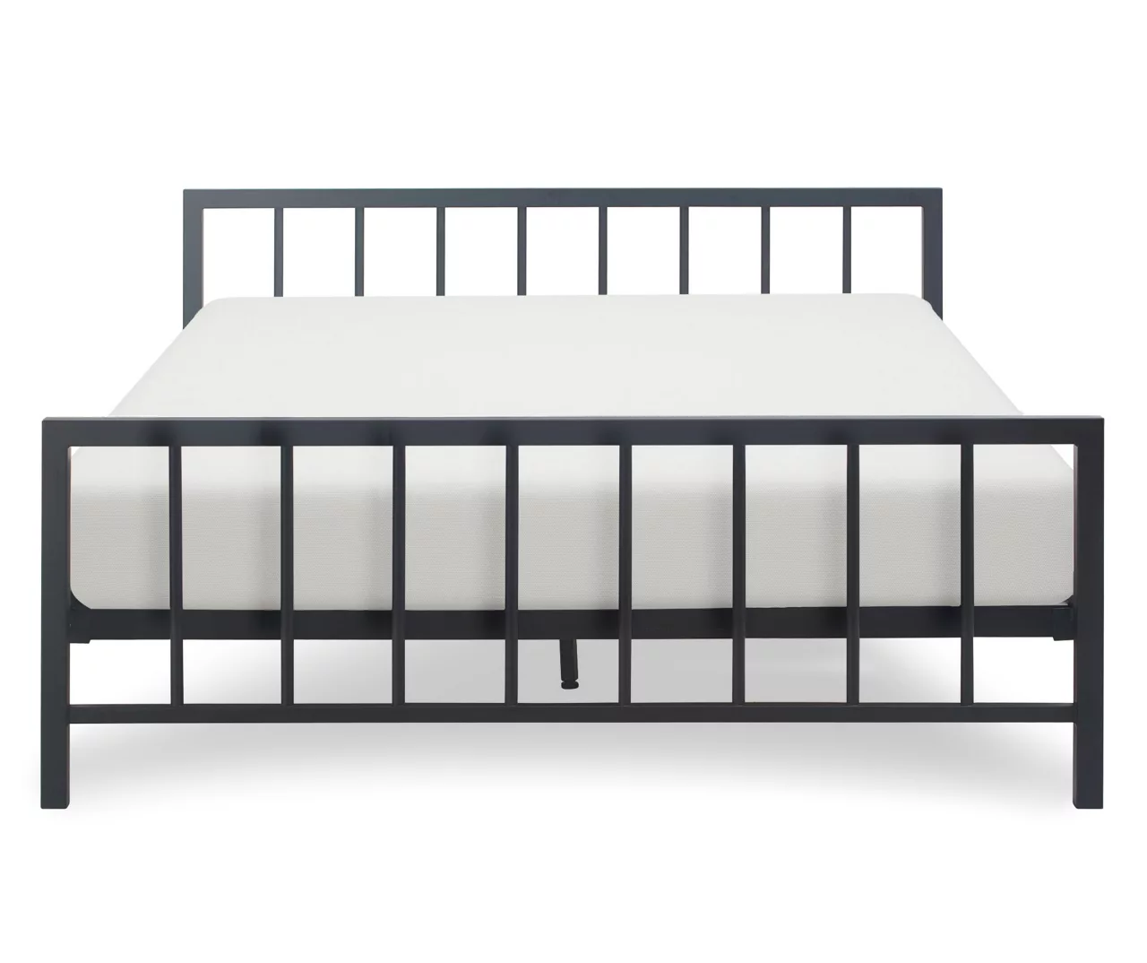 Black Evans King Platform Bed