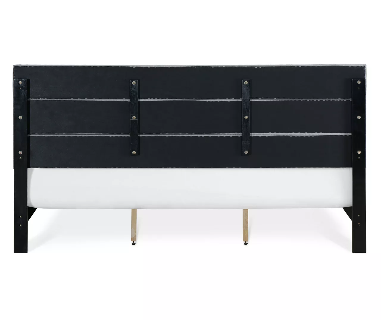 Gray Hudson King Upholstered Linen Fabric Bed - Image 15