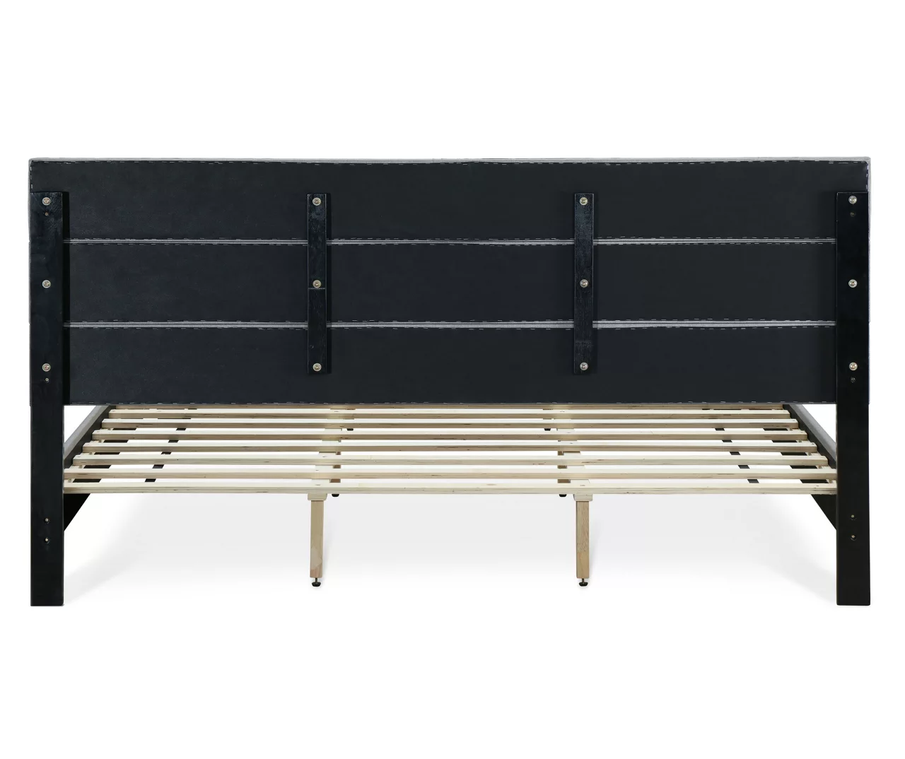 Gray Hudson King Upholstered Linen Fabric Bed - Image 16