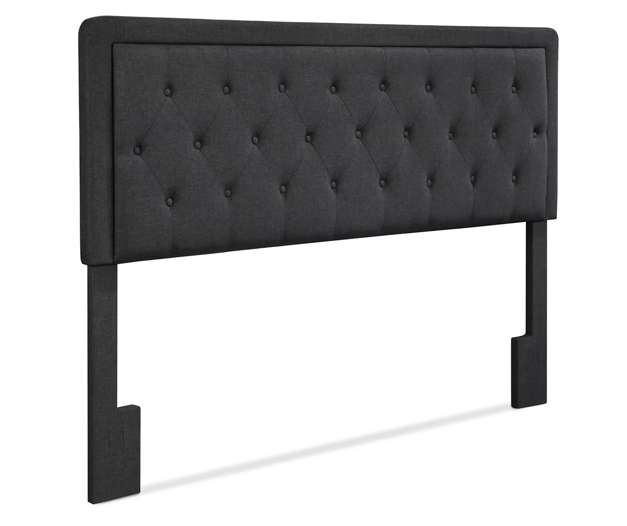 Charcoal Gray Amery Upholstered King Headboard