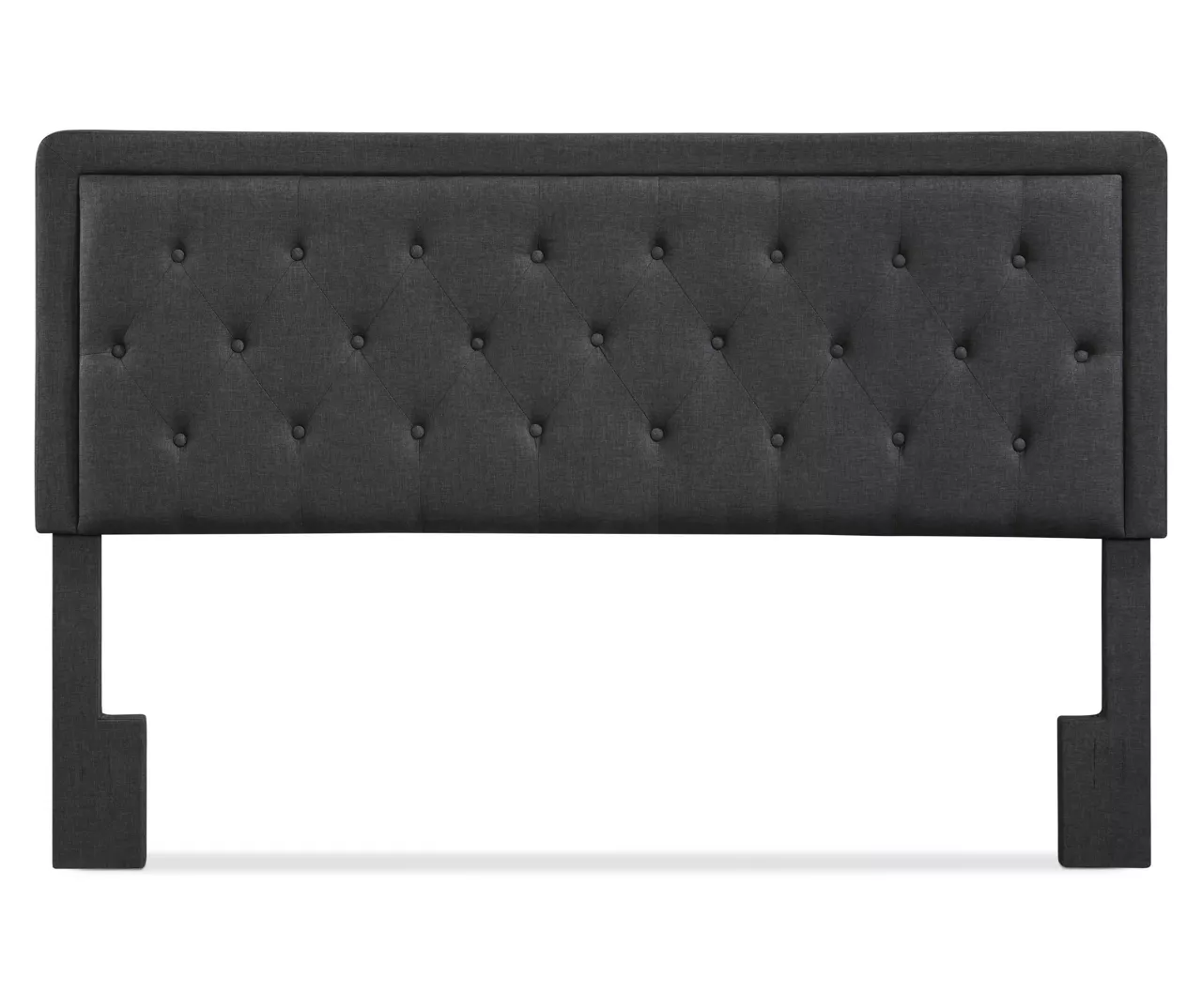 Charcoal Gray Amery Upholstered King Headboard - Image 3