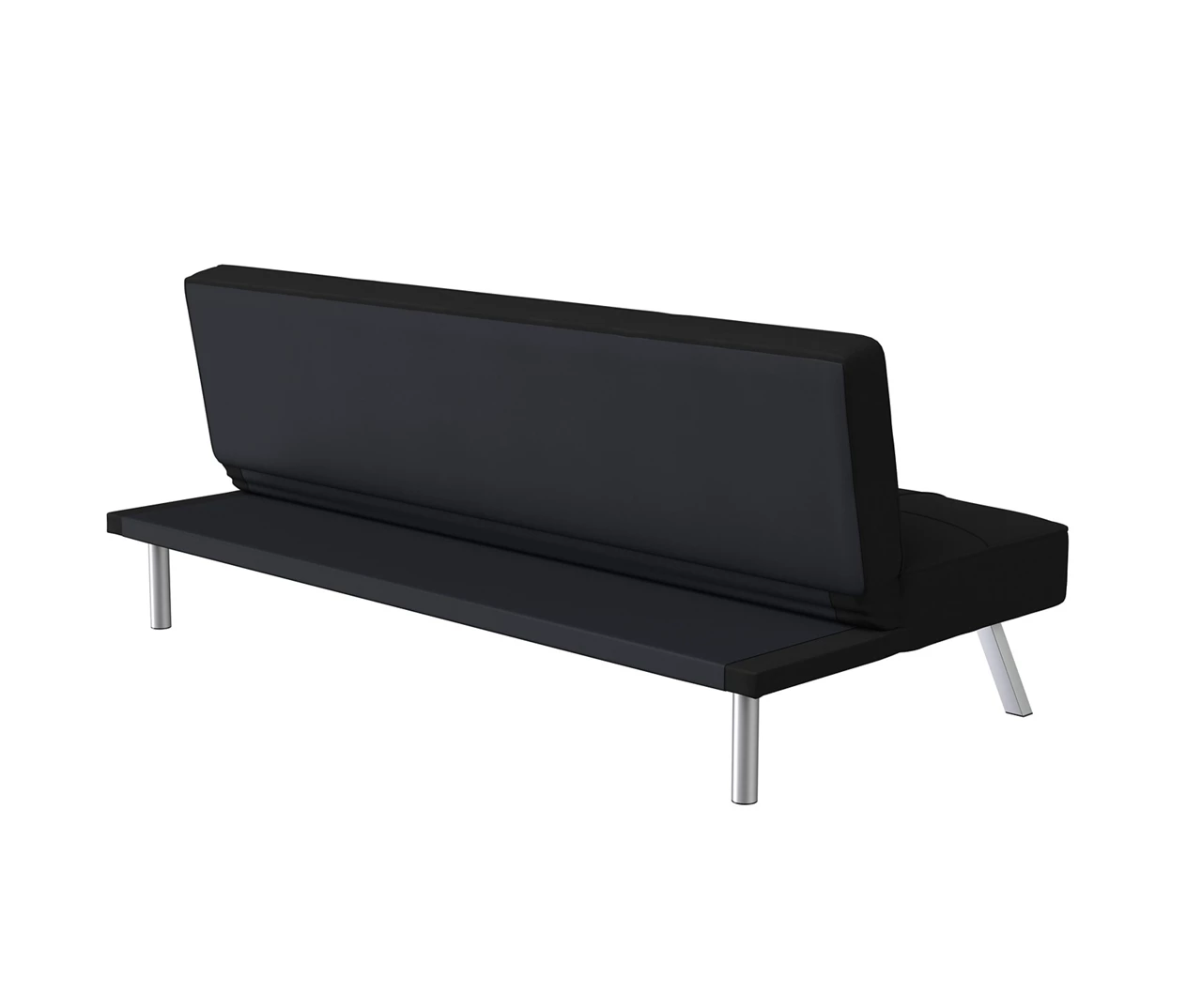 Corey Black Convertible Sofa - Image 10