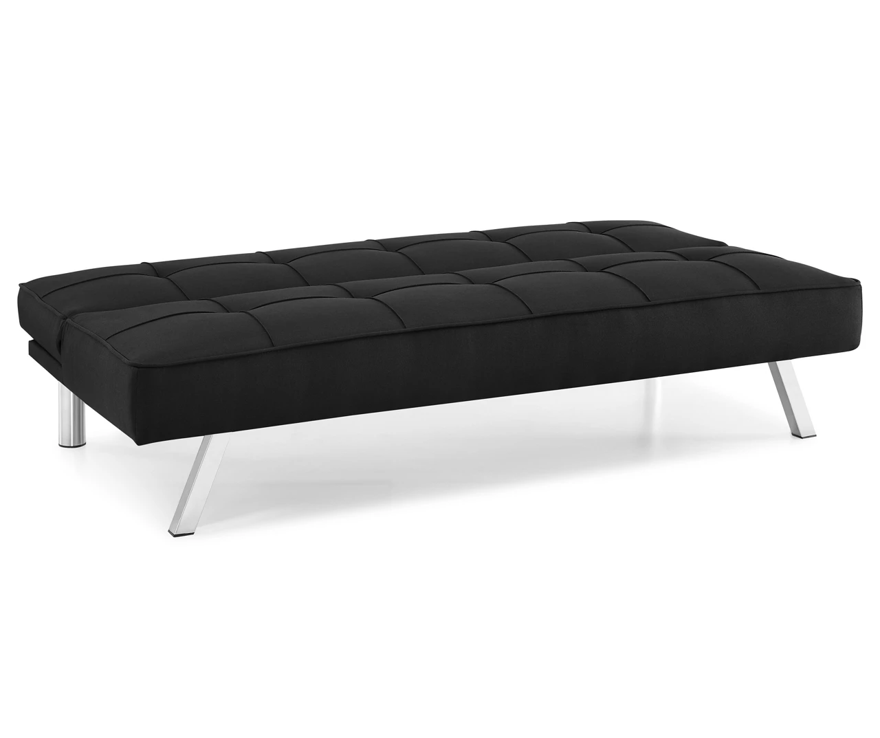 Corey Black Convertible Sofa - Image 7