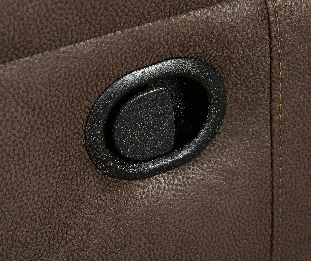 Jesolo Coffee Brown Reclining Console Loveseat - Image 7