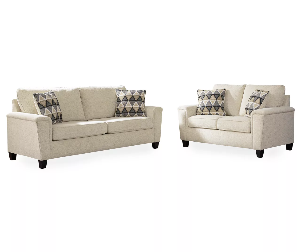 Abinger Cream Loveseat - Image 7