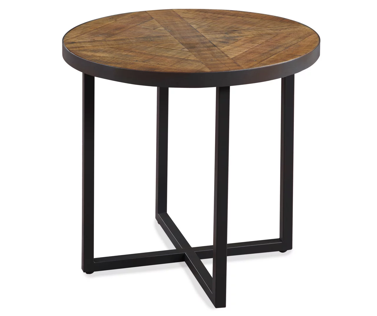 Scranton Antique Pine Round End Table - Image 2