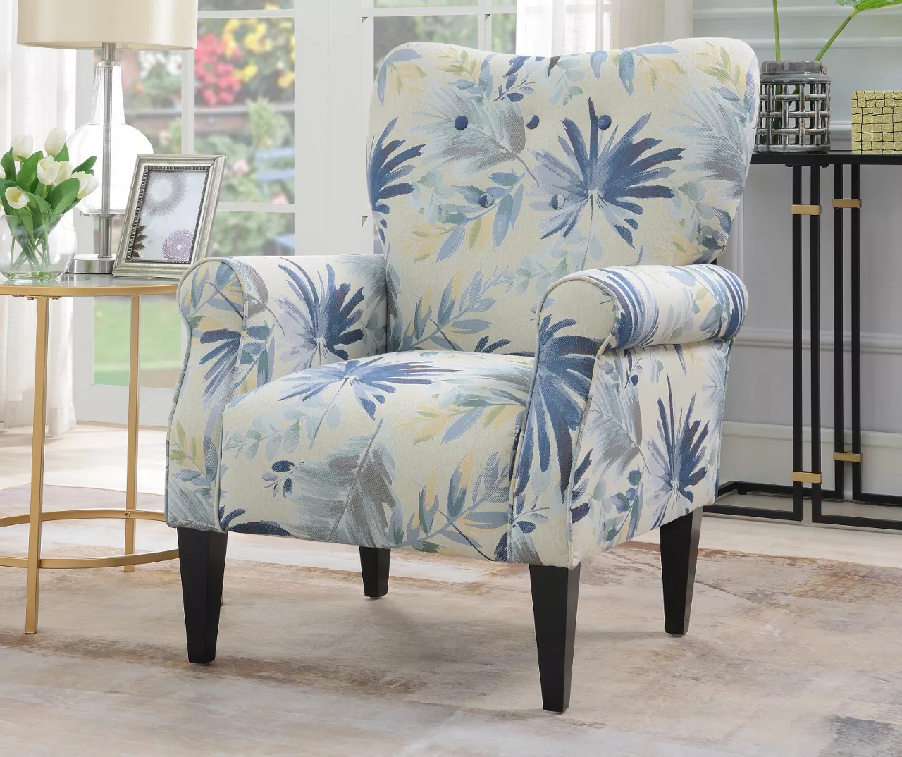 Willow River Lincoln Floral Accent Chair - Image 12