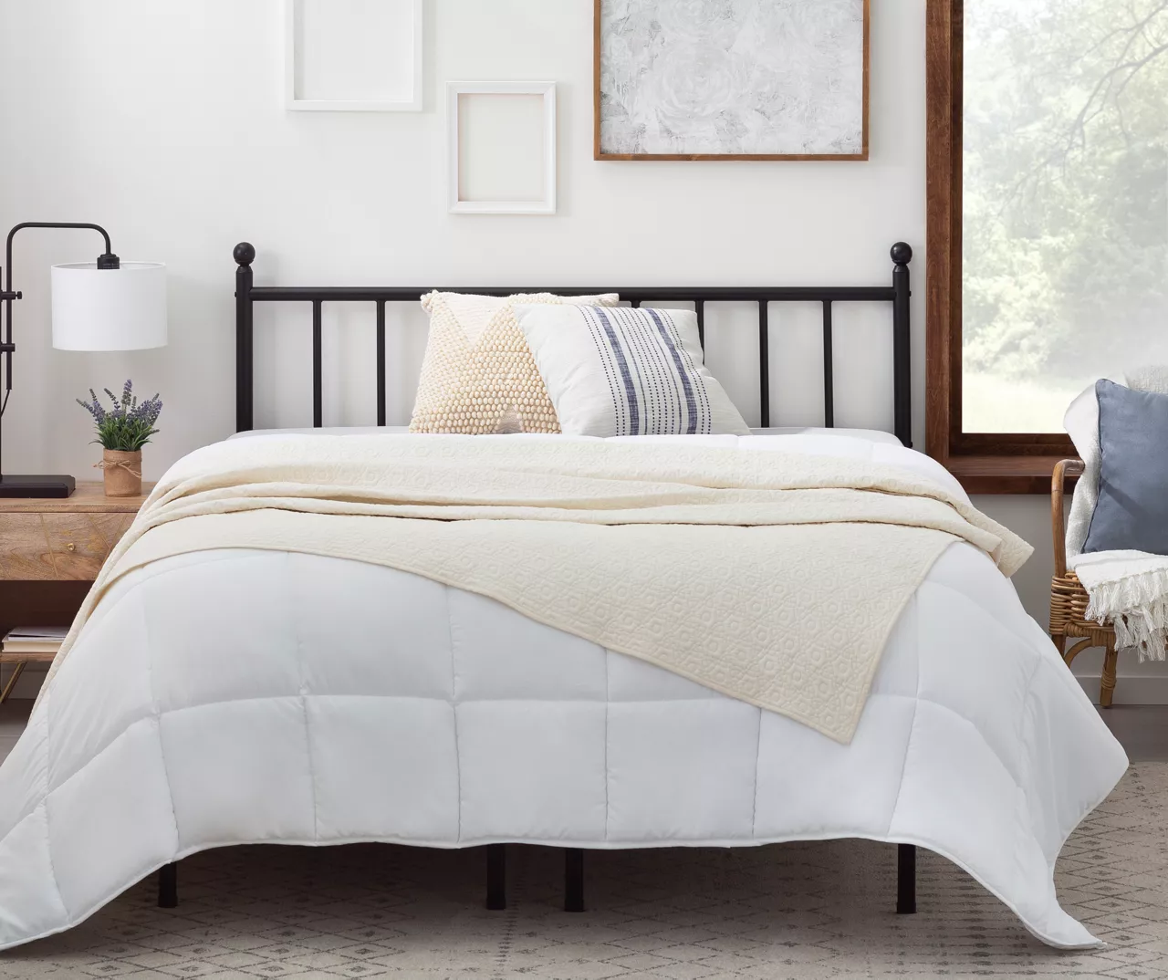 Brookside Vertical Bar Metal Headboard - Image 5