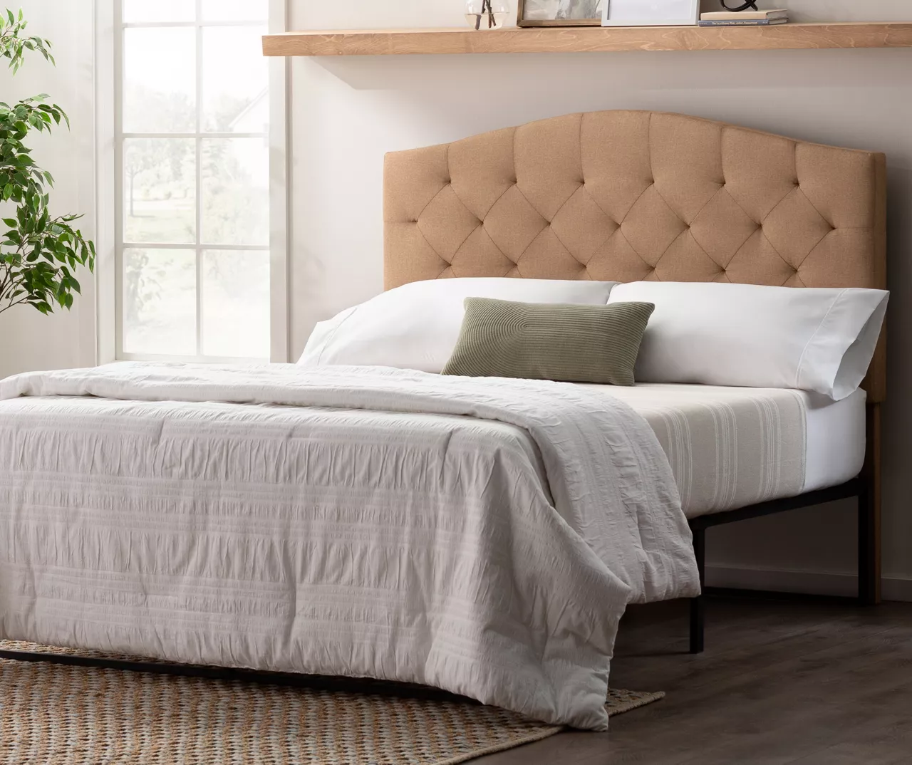 Brookside Curved Edge Upholstered Headboard - Image 20