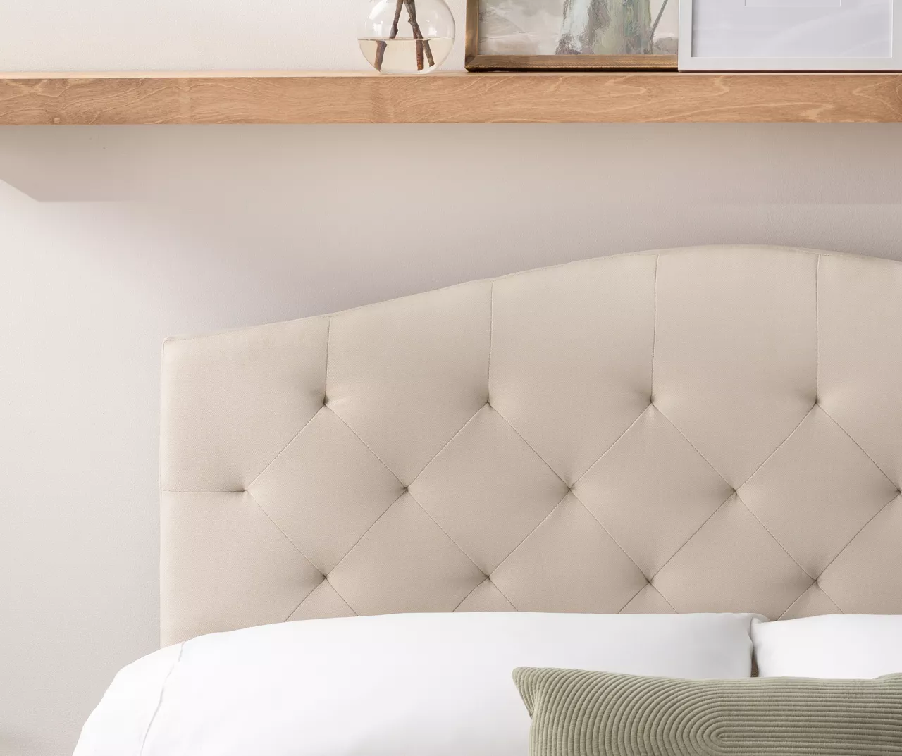 Brookside Curved Edge Upholstered Headboard - Image 11