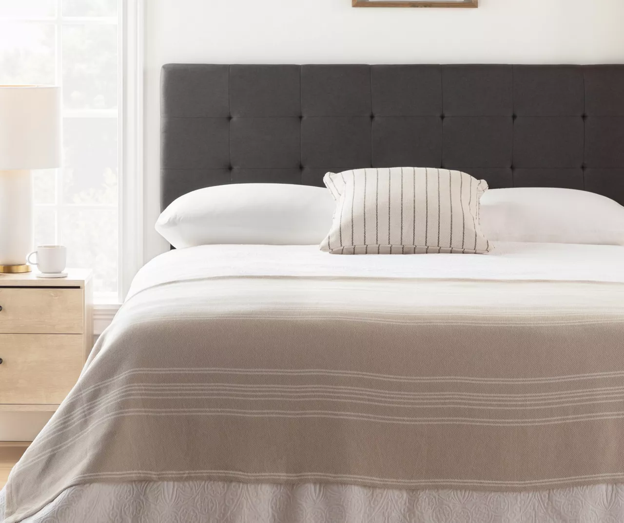 Brookside Emmie Square Tufted Mid-Rise Headboard - Image 19