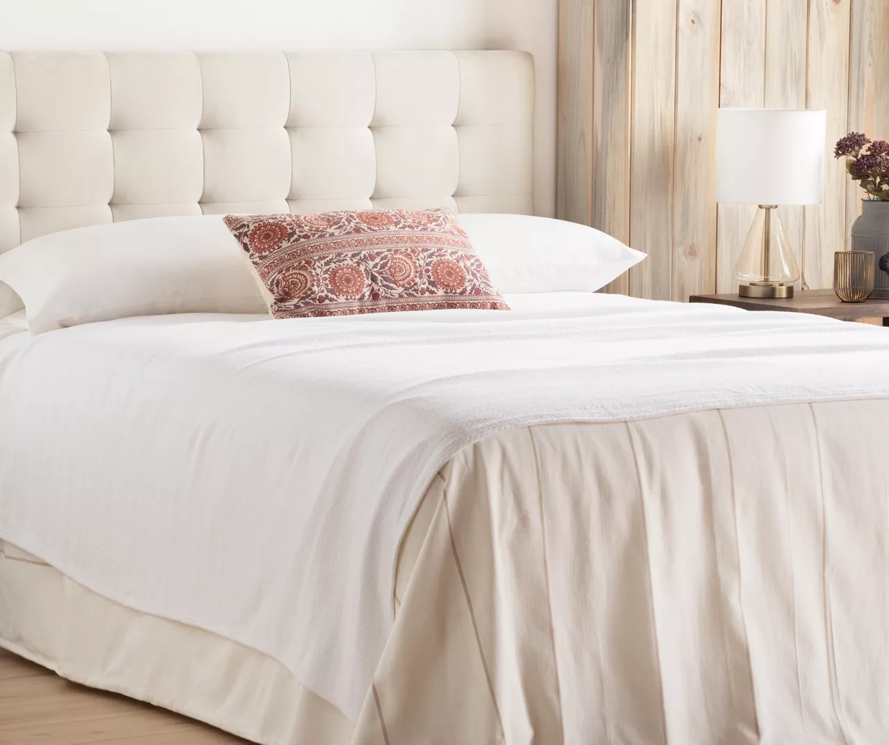 Brookside Emmie Square Tufted Mid-Rise Headboard - Image 14