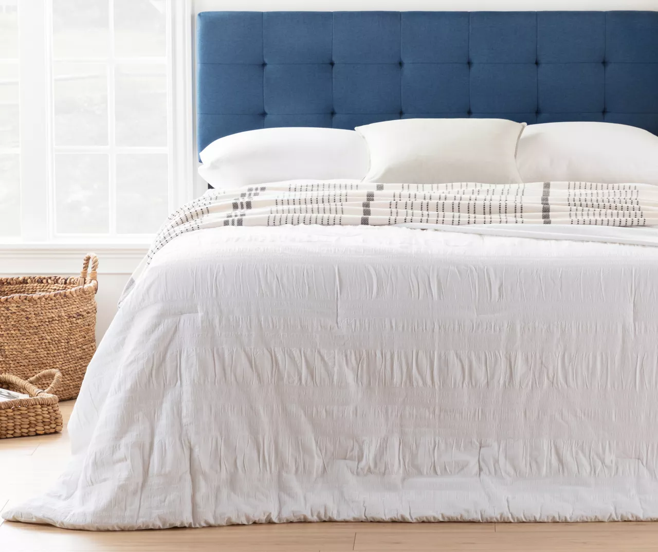 Brookside Emmie Square Tufted Mid-Rise Headboard - Image 5