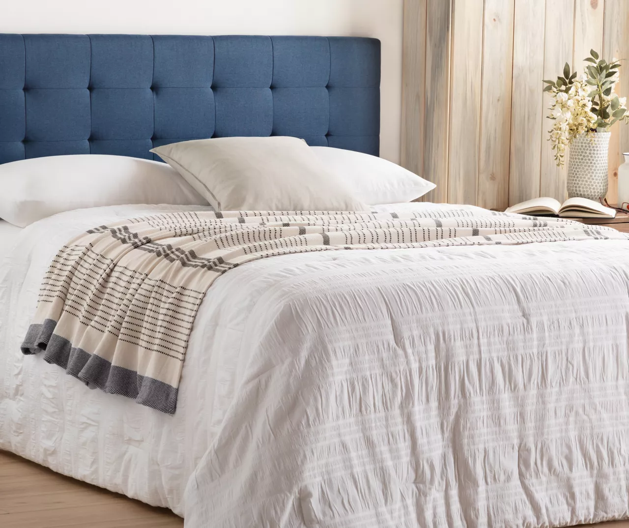 Brookside Emmie Square Tufted Mid-Rise Headboard - Image 7