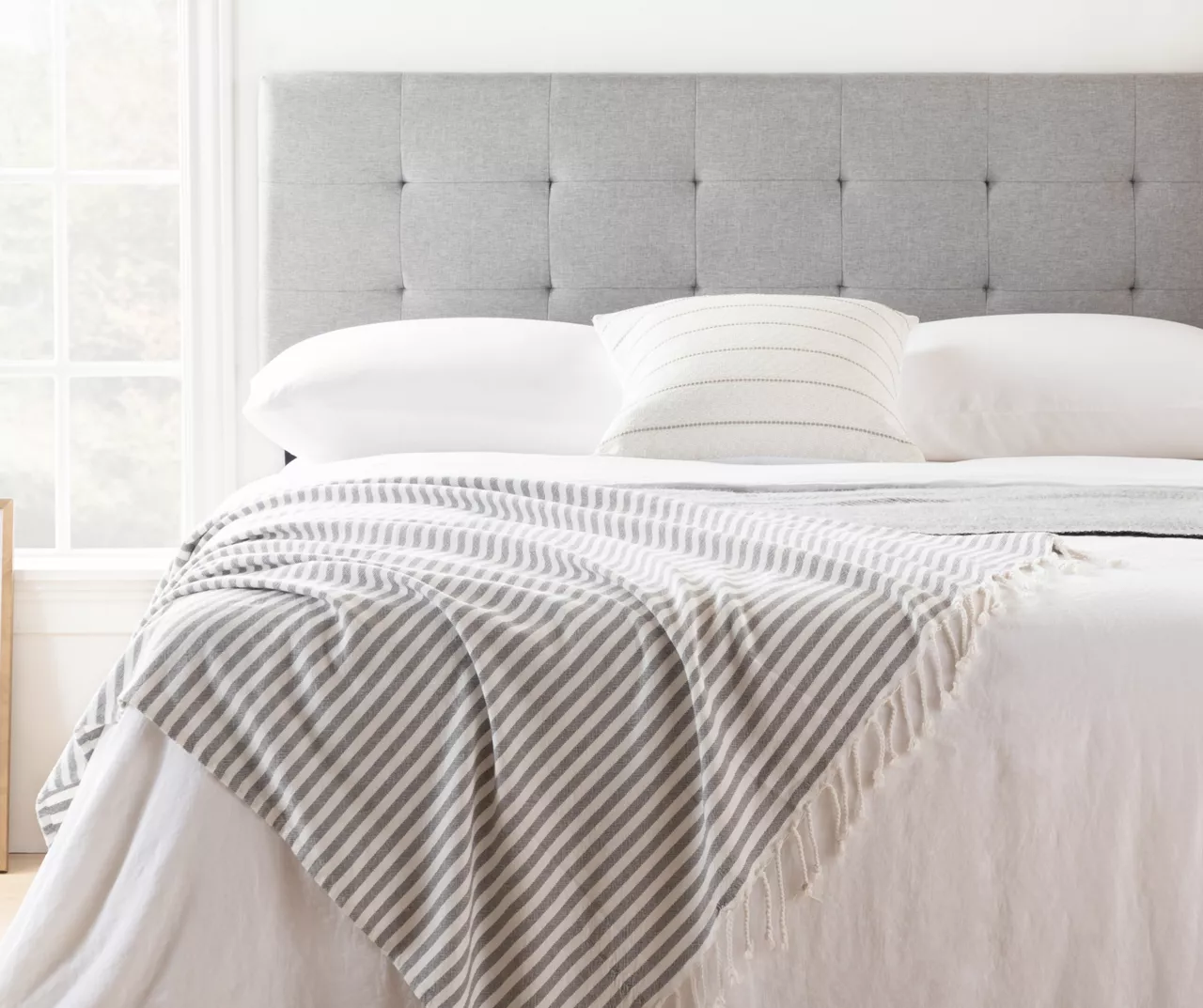 Brookside Emmie Square Tufted Mid-Rise Headboard - Image 10