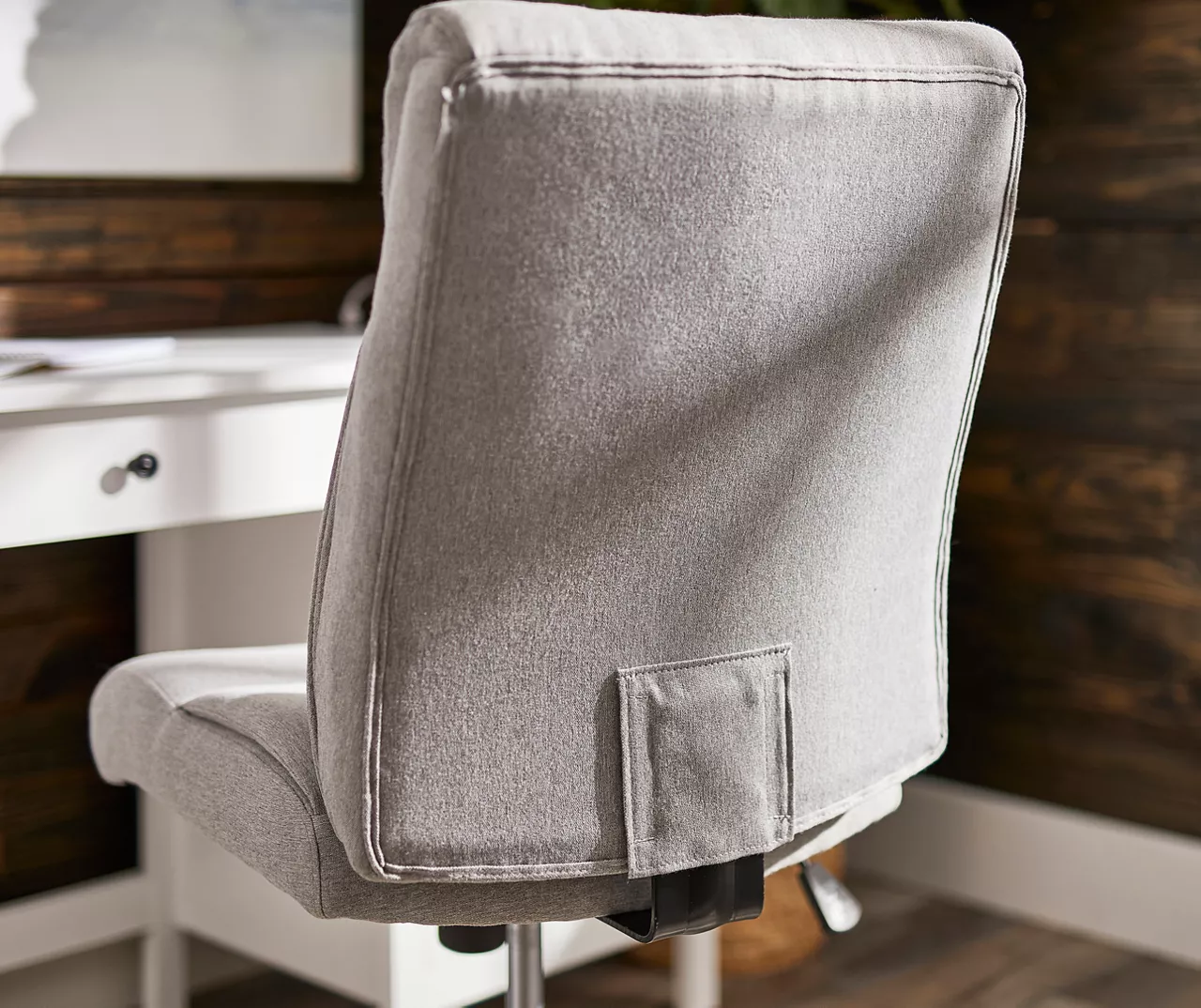 Real Living Villa Park Upholstered Armless Office Chair - Image 5