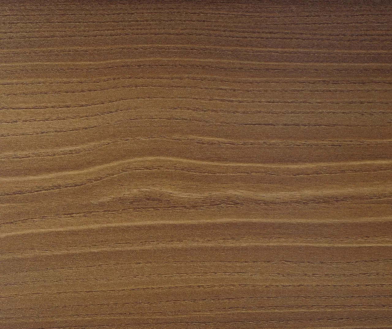 Walnut Wood Look Thick Panel Computer Desk - Image 3