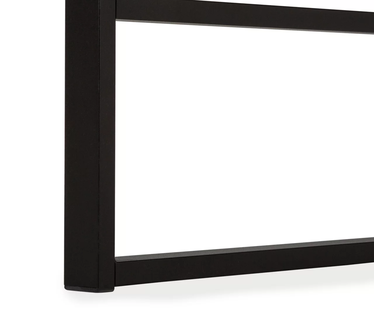 Walnut Wood Look Thick Panel Computer Desk - Image 8