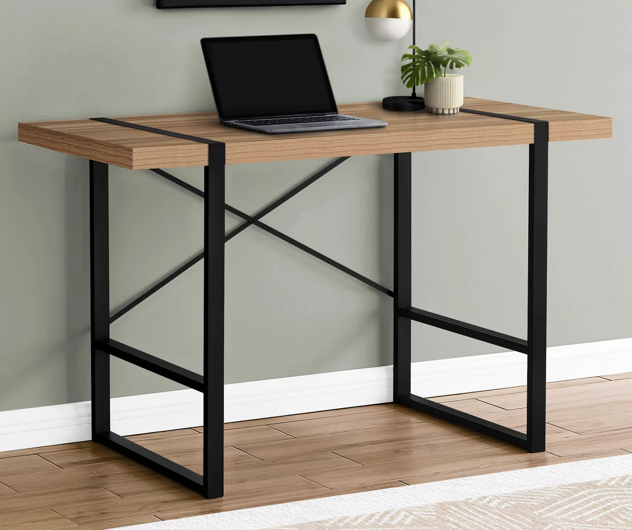 48" Thick Panel Computer Desk - Image 5