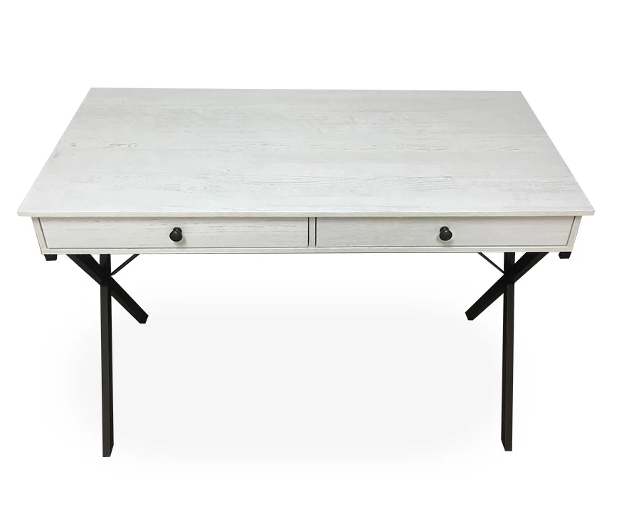 Real Living Rustic 2-Drawer Writing Desk - Image 10