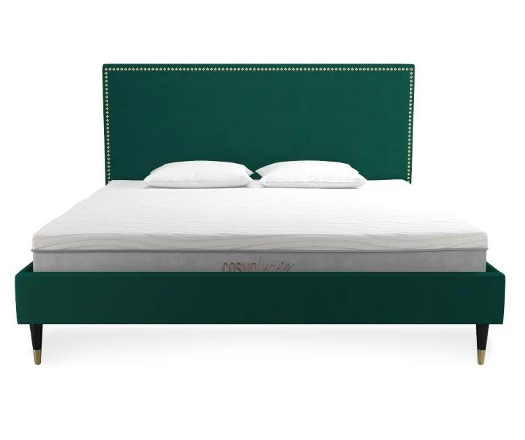 CosmoLiving Audrey Velvet King Bed - Image 4