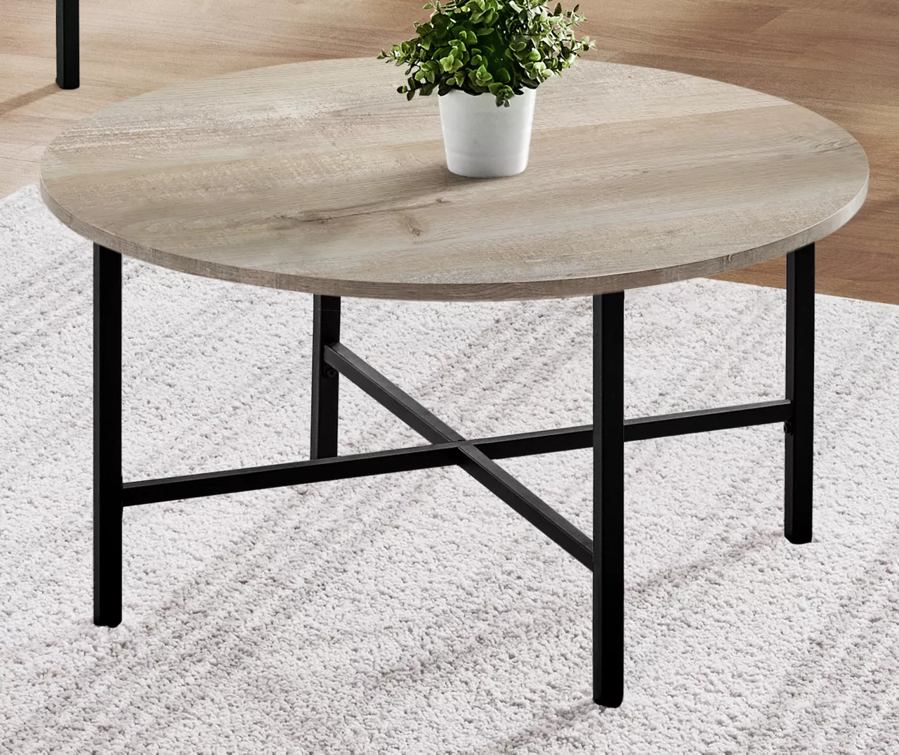 Monarch Round 3-Piece Occasional Table Set - Image 9