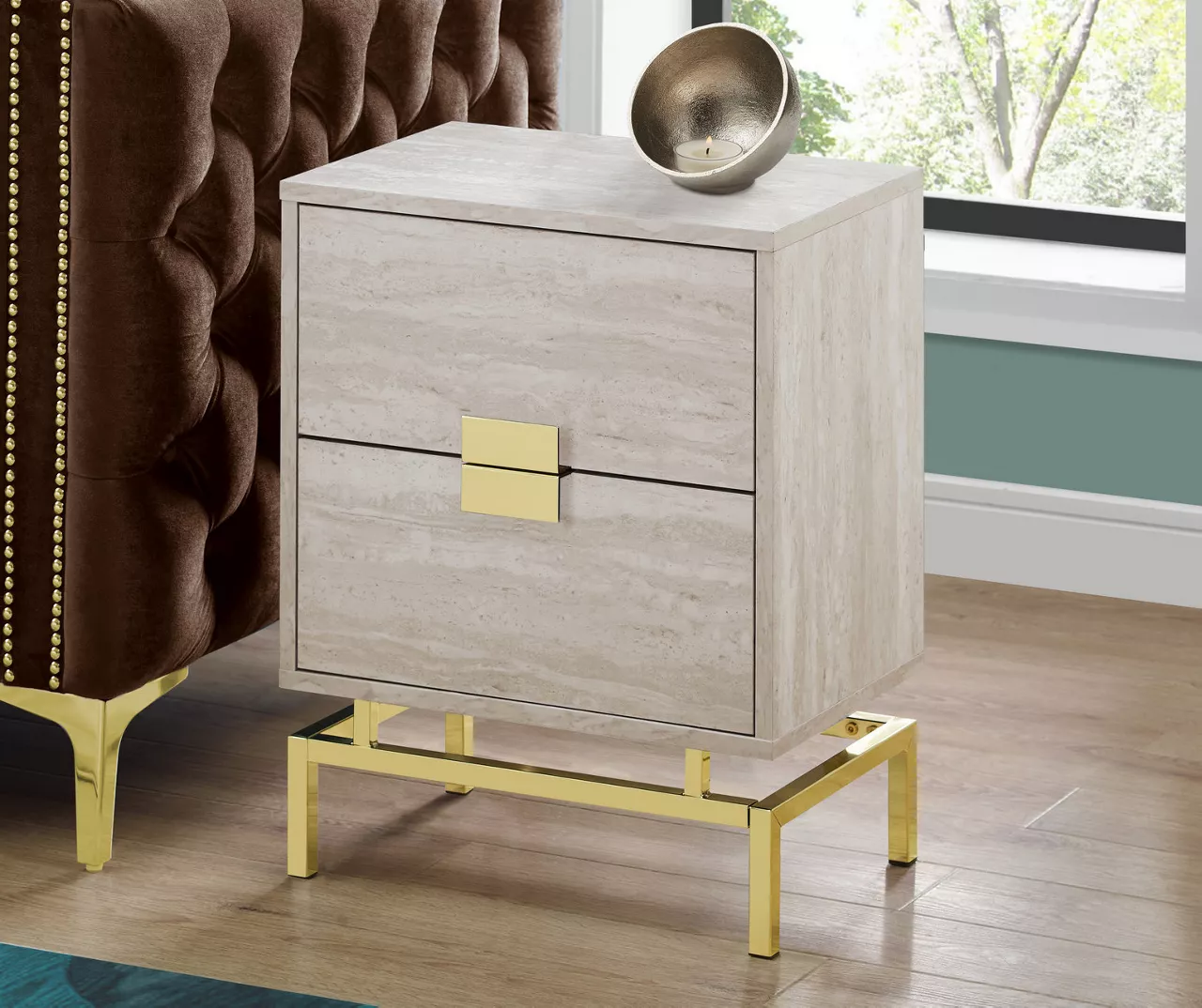 Monarch Glam Accent Table - Image 12