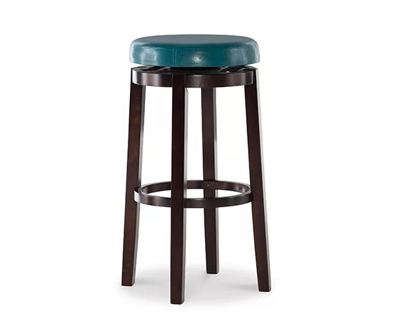 Clea 29" Padded Vinyl Swivel Counter Stool - Image 2