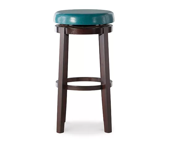 Clea 29" Padded Vinyl Swivel Counter Stool - Image 7