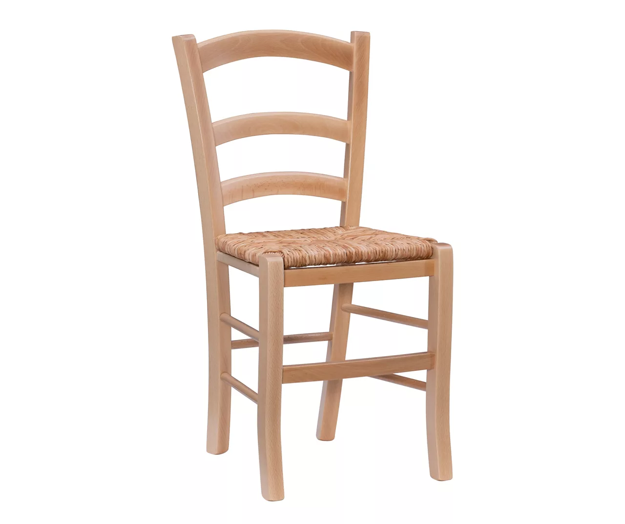 Bordeaux Natural Handwoven Ladder Back Side Chairs, 2-Pack - Image 7