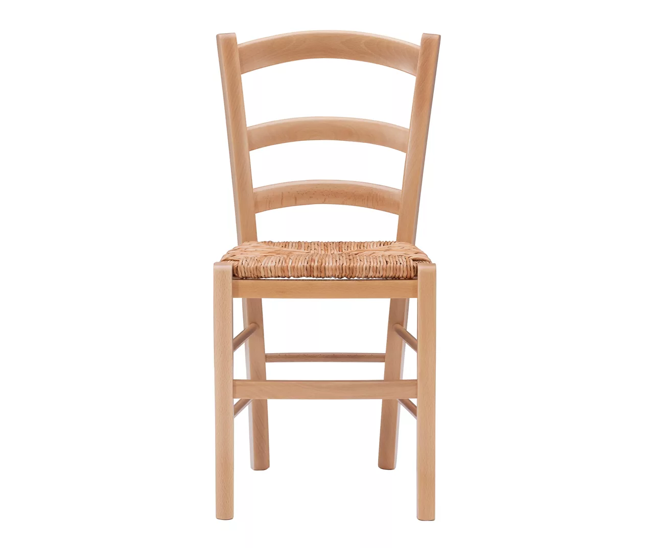 Bordeaux Natural Handwoven Ladder Back Side Chairs, 2-Pack - Image 6