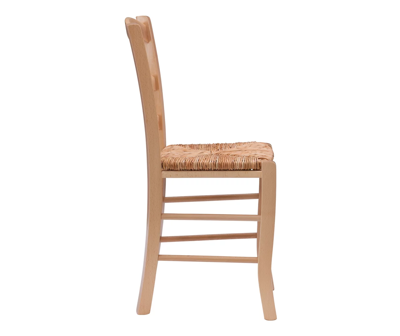 Bordeaux Natural Handwoven Ladder Back Side Chairs, 2-Pack - Image 8