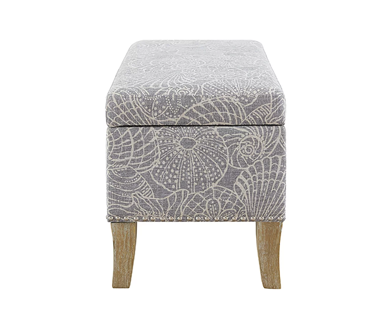 Lisa Seashell Storage Ottoman - Image 4